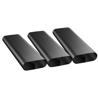 BORA 3er -Set Ecotube EFS750/3 Flachkanal mit Steg 750mm ++ Lagerware ++
