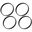 BORA 4er-Set Ecotube ERD/4 Dichtung rund ++ Lagerware ++