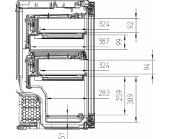 Miele Einbau-Weinschrank KWT 6422 i-1 - integrierf&auml;hig - Nische 88 cm (f&uuml;r spezial M&ouml;belfront)