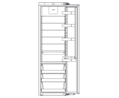 BORA Cool K&uuml;hlschrank 296 Liter, 177 cm, Ausstattung &quot;Better&quot; C178KS1