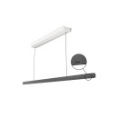 BORA Horizon Pendelleuchte move - schwarz 126 cm, Gestensteuerung LHMSW