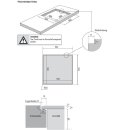 Oranier FlexX-Induktionskochfeld 60 cm mit Slider-Bedienung und Topferkennung (rahmenlos) KXI460