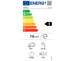 Oranier Vollintegrierter Geschirrsp&uuml;ler 45 cm, LiftmatikPLUS, floorLIGHT, Besteckkorb, GSV545