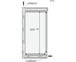 Miele Einbau-K&uuml;hlschrank K 7348 C 125 &quot;Gala Edition&quot; - Nische 122 cm