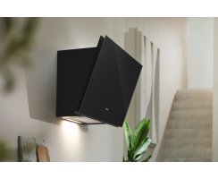 Miele Wand-Dunstabzugshaube DAH 2860 Escala - Obsidianschwarz - 80 cm