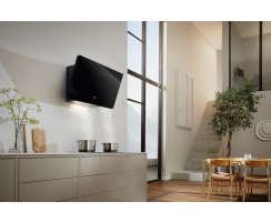 Miele Wand-Dunstabzugshaube DAH 2860 Escala - Obsidianschwarz - 80 cm