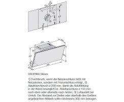 Miele Wand-Dunstabzugshaube DAH 2960 Escala - Graphitgrau - 90 cm