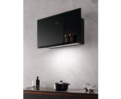 Miele Wand-Dunstabzugshaube DA 9092 W Screen - Obsidianschwarz - 90 cm