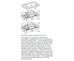 Miele Deckengebl&auml;se DAC 2940 Stella - Edelstahl - 88 cm Breite