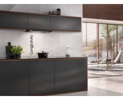 Miele Flachpaneel-Dunstabzugshaube DAS 4620 Mattschwarz - 60 cm