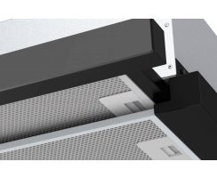 Oranier Schublüfter 60 cm, Touch control, Glasblende schwarz FLA560