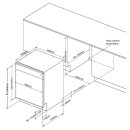 Oranier Set mit Herd EBH230 + Kochfeld KFH110 (60cm), Dunstabzug LEA60S1 (60cm), Geschirrsp&uuml;ler GSV360 &amp; K&uuml;hlschrank EKS308 (88 cm), AIP850