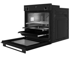 Oranier Set mit Backofen EBS420, Kochfeldabzug Fl&auml;cheninduktion KFA590 (80 cm), Geschirrsp&uuml;ler GSV560 &amp; K&uuml;hl-Gefrier-Kombination EKG178 (178 cm), AIP856