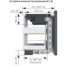 Oranier Set mit Backofen EBS420, Kochfeldabzug Fl&auml;cheninduktion KFA590 (80 cm), Geschirrsp&uuml;ler GSV560 &amp; K&uuml;hl-Gefrier-Kombination EKG178 (178 cm), AIP856