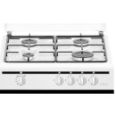 Oranier Gas-Standherd 50 cm mit Grillbrenner & Geschirrschublade weiß STG599