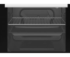 Oranier Gas-Standherd 50 cm (3 Kochzonen) mit Grillbrenner & Geschirrschublade weiß STG598