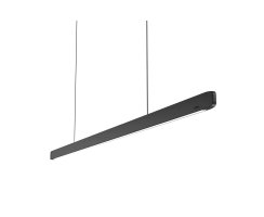 BORA Horizon Pendelleuchte fix - schwarz 126 cm, Gestensteuerung LHFSW