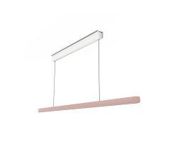 BORA Horizon Pendelleuchte fix - ros&eacute;gold 126 cm, Gestensteuerung LHFRG