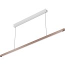 BORA Horizon Pendelleuchte fix - ros&eacute;gold 126 cm, Gestensteuerung LHFRG