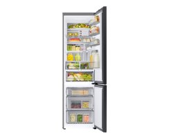 Samsung K&uuml;hl-/Gefrierkombination, 203 cm, A-10%*, 387l, Wifi, Cool Select+, Twin Cooling+&trade;, Metal Cooling, No Frost+, Edelstahl Look, RL38A7CGTS9/EG