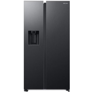 Samsung Side-By-Side, 178 cm, 635 l, EEK: C, Wassertank, Eis- und Wasserspender, Twin Cooling+&trade;, No Frost+, Metal Cooling, Premium Black Steel RS6GA854CB1/EG