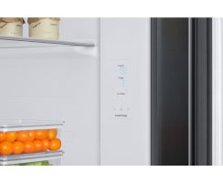 Samsung Side-By-Side, 178 cm, 635 l, EEK: C, Wassertank, Eis- und Wasserspender, Twin Cooling+&trade;, No Frost+, Metal Cooling, Premium Black Steel RS6GA854CB1/EG