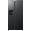 Samsung Side-By-Side, 178 cm, 635 l, EEK: C, Wassertank, Eis- und Wasserspender, Twin Cooling+&trade;, No Frost+, Metal Cooling, Premium Black Steel RS6GA854CB1/EG