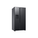 Samsung Side-By-Side, 178 cm, 635 l, EEK: C, Wassertank, Eis- und Wasserspender, Twin Cooling+&trade;, No Frost+, Metal Cooling, Premium Black Steel RS6GA854CB1/EG