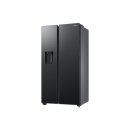 Samsung Side-By-Side, 178 cm, 635 l, EEK: C, Wassertank, Eis- und Wasserspender, Twin Cooling+&trade;, No Frost+, Metal Cooling, Premium Black Steel RS6GA854CB1/EG