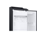 Samsung Side-By-Side, 178 cm, 635 l, EEK: C, Wassertank, Eis- und Wasserspender, Twin Cooling+&trade;, No Frost+, Metal Cooling, Premium Black Steel RS6GA854CB1/EG