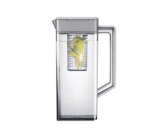 Samsung French Door 4-Türig, 178 cm, 649 l, EEK: E, Festwasseranschluss, Wifi & AI Energy Mode, Beverage Center, Auto Ice Maker, No Frost+, Premium Black Steel, RF59C701EB1/EG