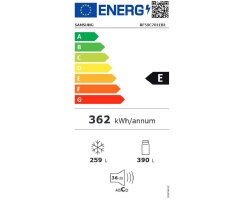 Samsung French Door 4-Türig, 178 cm, 649 l, EEK: E, Festwasseranschluss, Wifi & AI Energy Mode, Beverage Center, Auto Ice Maker, No Frost+, Premium Black Steel, RF59C701EB1/EG