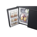 Samsung French Door 4-Türig, 178 cm, 649 l, EEK: E, Festwasseranschluss, Wifi & AI Energy Mode, Beverage Center, Auto Ice Maker, No Frost+, Premium Black Steel, RF59C701EB1/EG