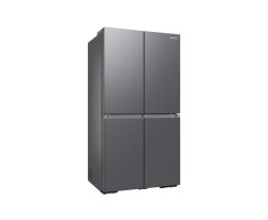 Samsung French Door 4-Türig, 178 cm, 649 l, EEK: E, Festwasseranschluss, Wifi & AI Energy Mode, Beverage Center, Auto Ice Maker, No Frost+, Edelstahl Look, RF59C701ES9/EG