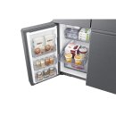 Samsung French Door 4-Türig, 178 cm, 649 l, EEK: E, Festwasseranschluss, Wifi & AI Energy Mode, Beverage Center, Auto Ice Maker, No Frost+, Edelstahl Look, RF59C701ES9/EG