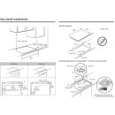 Samsung 80 cm Induktions-Kochfeld, 4 Kochzonen, Rahmenlos, WiFi Steuerung, Flex Zone, Sensortasten mit Slider und direkter Bedienung, Schwarzes Glas, NZ84C5047FK/U1