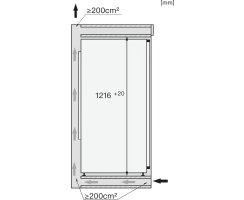 Miele Einbau-K&uuml;hlschrank K 7377 B - Nische 122 cm