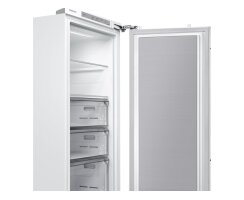 Samsung Einbau-Gefrierschrank, 177,5 cm, 218 Liter, EEK: E, No Frost+, WiFi mit AI Energy Mode, SoftClose, Cool Select+, Metal Cooling, BRZ22720EWW/EF