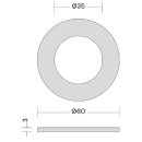 Quooker Rosette Flex Gunmetal BRFXGME