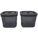 BORA Vakuumierboxen Set (2x 2 Liter) QVac, QVACVBO2