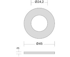 Quooker Rosette Seifenspender schwarz BRSDBLK