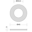 Quooker Rosette Seifenspender Gunmetal BRSDGME