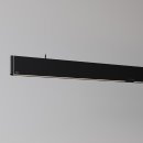 NOVY Beleuchtung Pendant, 210 cm, Ober- und Unterlicht, schwarz 70005
