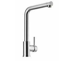 Naber Einhebelmischer Linea Arco 1 edelstahlfinish,...