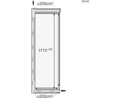 Miele Einbau-Gefrierschrank FNS 7710 E - Nische 1780 mm