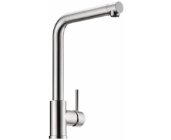 Naber Einhebelmischer Linea Arco 1 edelstahlfinish,...