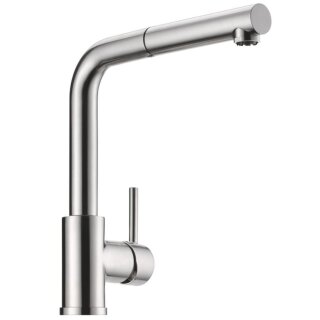 Naber Einhebelmischer Linea Arco 2 edelstahlfinish, Niederdruck 5011266