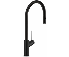 Naber Einhebelmischer Linea Mio 2 schwarz matt, Hochdruck...