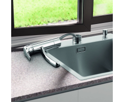 Naber Einhebelmischer Linea Fuoco 5 Fensterarmatur chrom,...