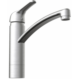 Naber Einhebelmischer Linea Fuoco 5 Fensterarmatur edelstahlfinish, Hochdruck 5011325